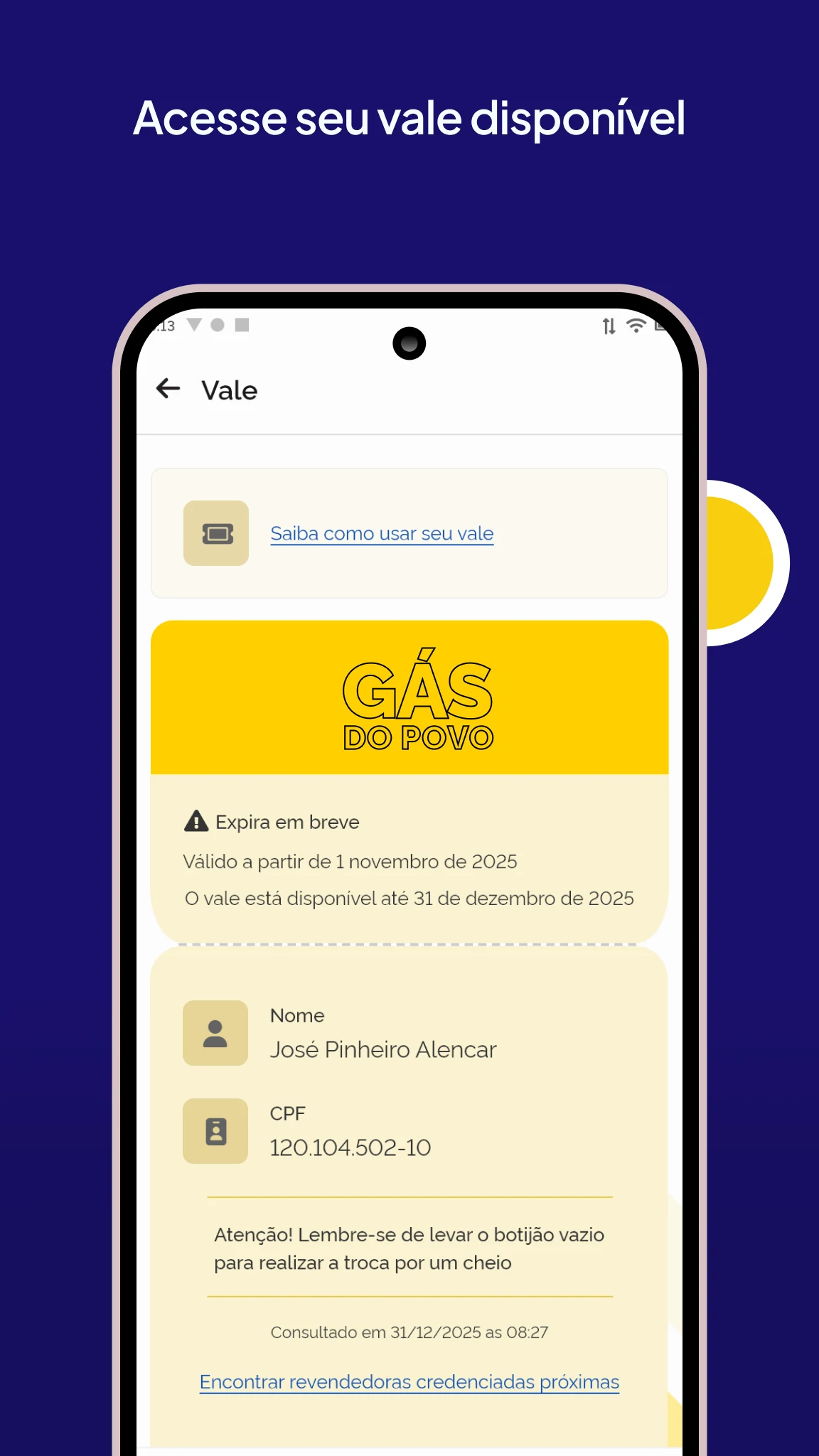 Meu Social - Gás do Povo screenshot