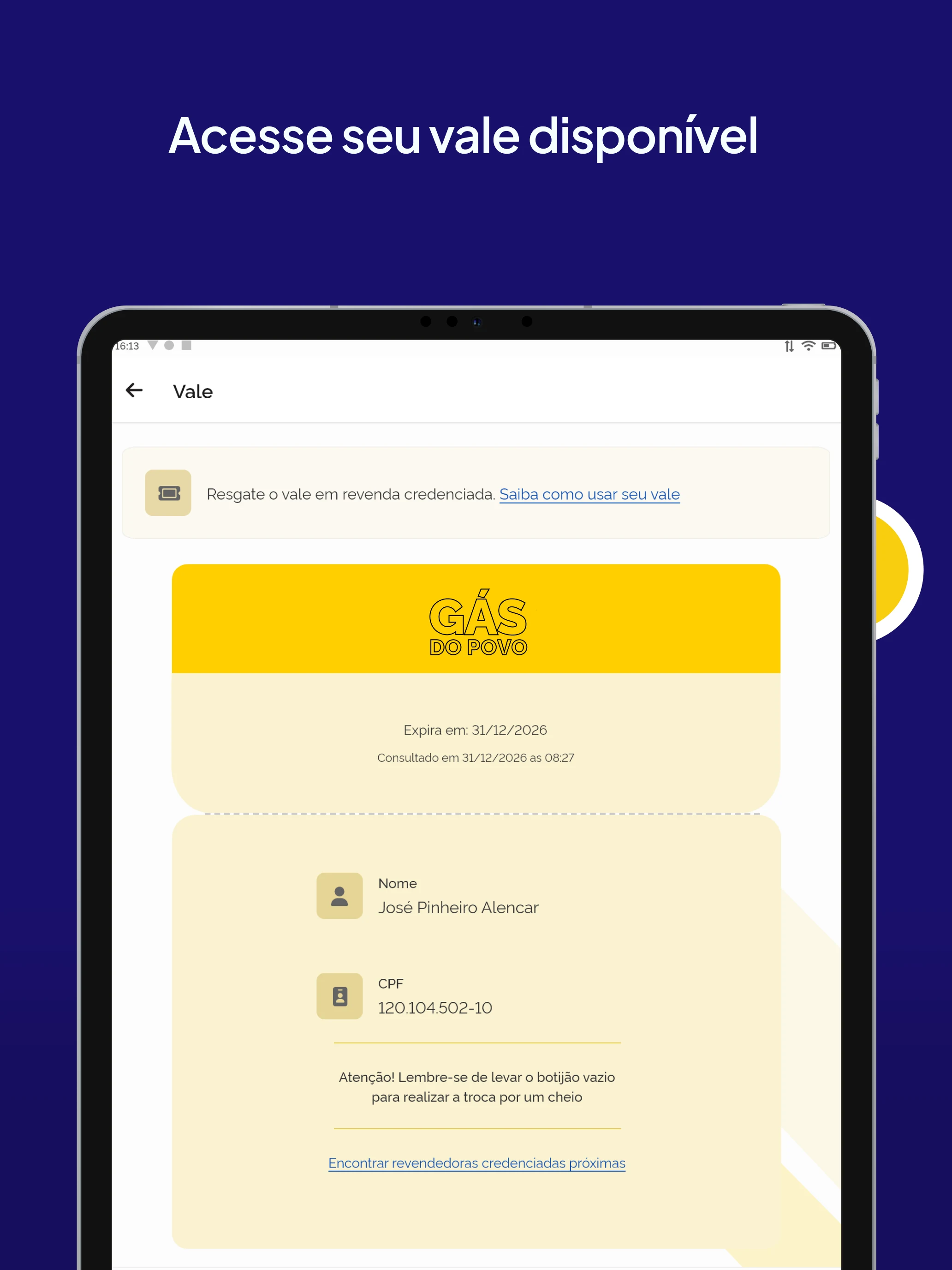 Meu Social - Gás do Povo screenshot